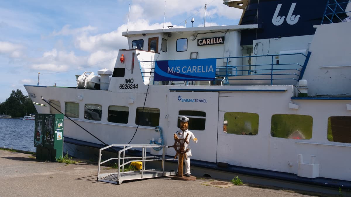 Carelia Lappeenrannan satamassa.