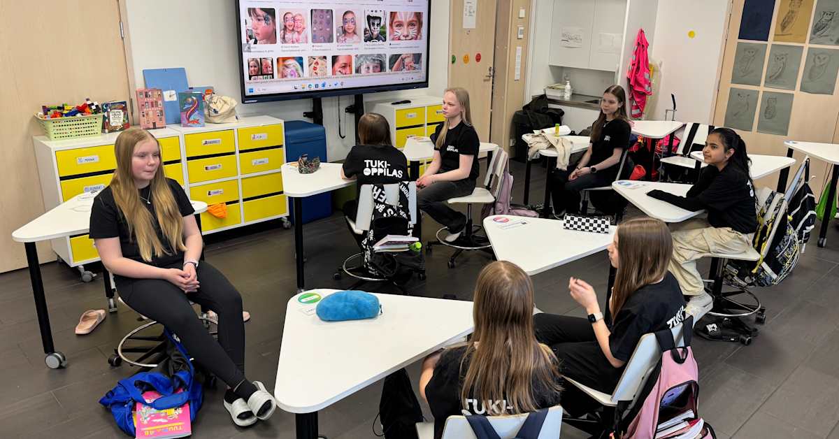 Kajaanissa kokeillaan tukioppilastoimintaa myös alakoulussa – tulokset ovat lupaavia