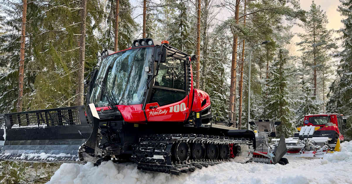 The Excited Can Soon Ski in Tampere's Kauppi – Snow Distribution Began Today