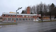 Etelä-Savon pelastuslaitoksen paloasema Savonlinnassa.