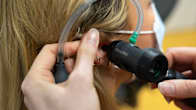 Korvan tutkimus.