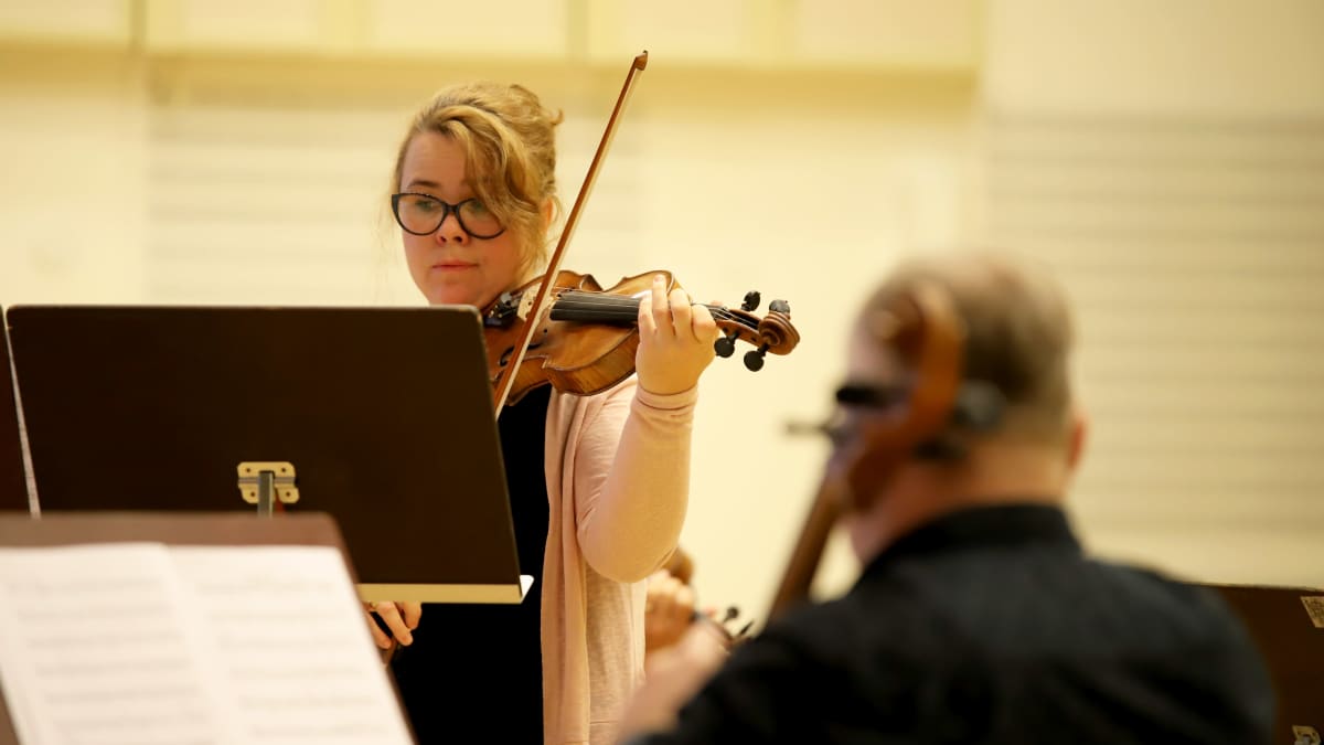 Kymi Sinfoniettan muusikoita