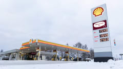 Haaparannan Shell Ruotsissa.