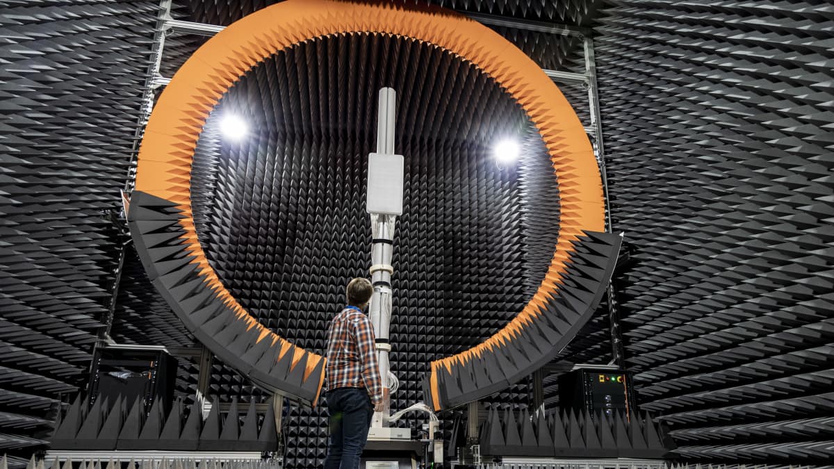 Nokian stargate huone missä antenni leitettu äänieristykseen