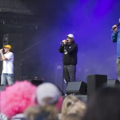 Teflon Brothers on the stage