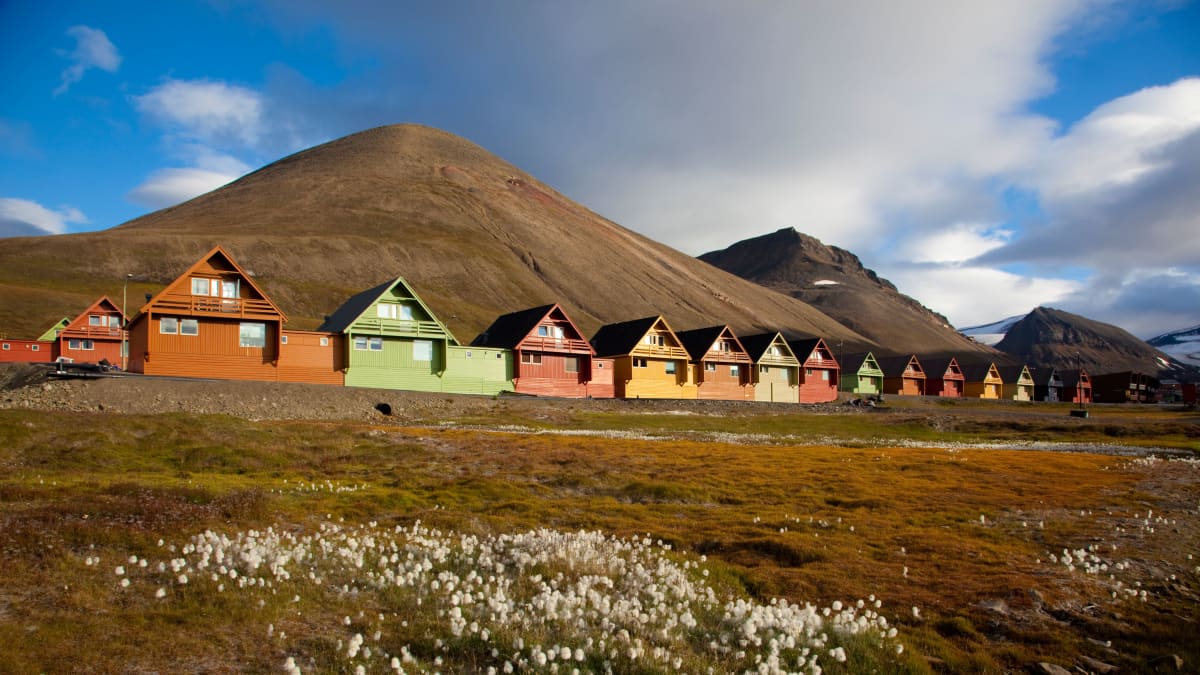 Taloja Longyearbyenissä
