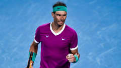 Rafael Nadal kuvassa.