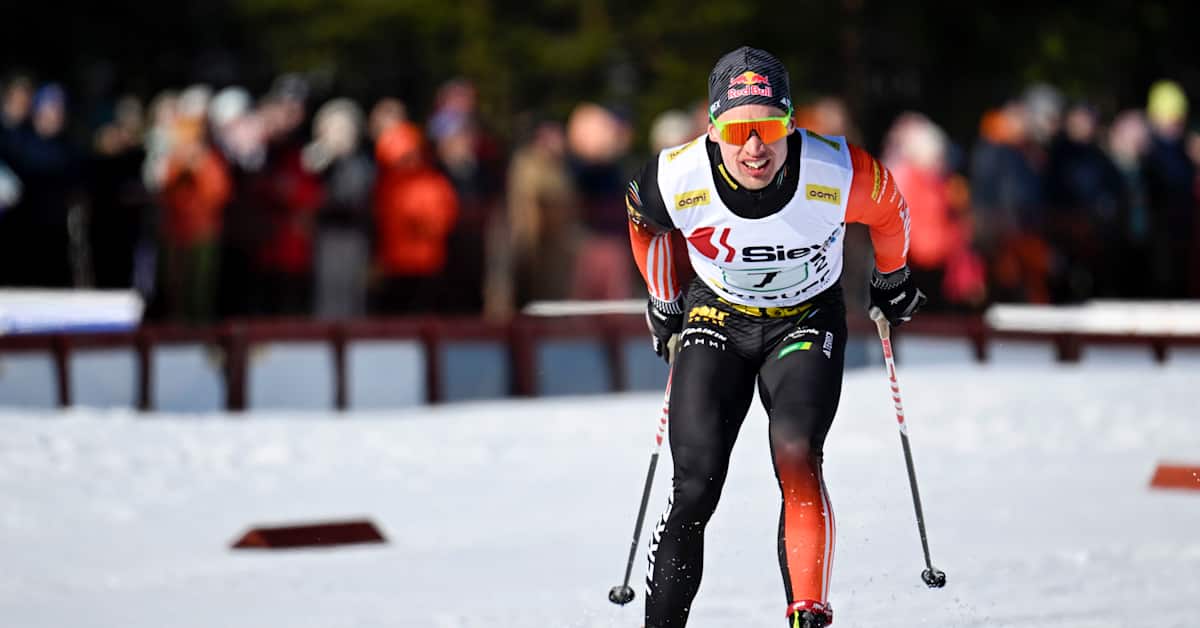 Puijon Hiihto seura tog en ohotad seger i herrarnas stafett – flera lag gick en rafflande strid om FM-bronset