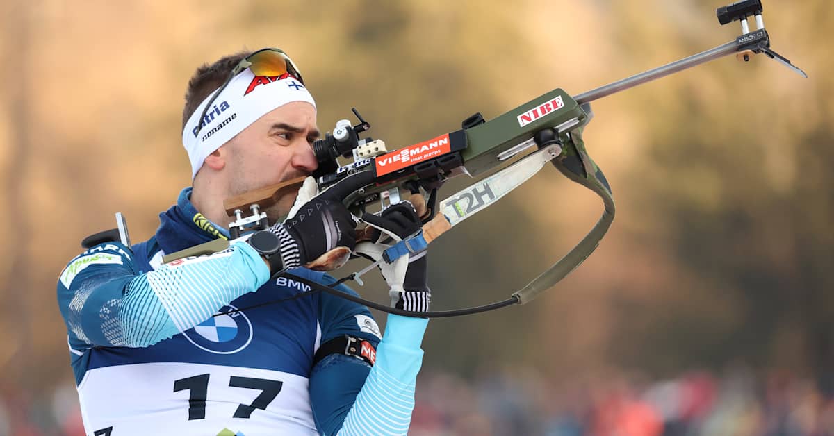 Olli Hiidensalolle jälleen katkeransuloinen nelossija ampumahiihdon normaalimatkalta