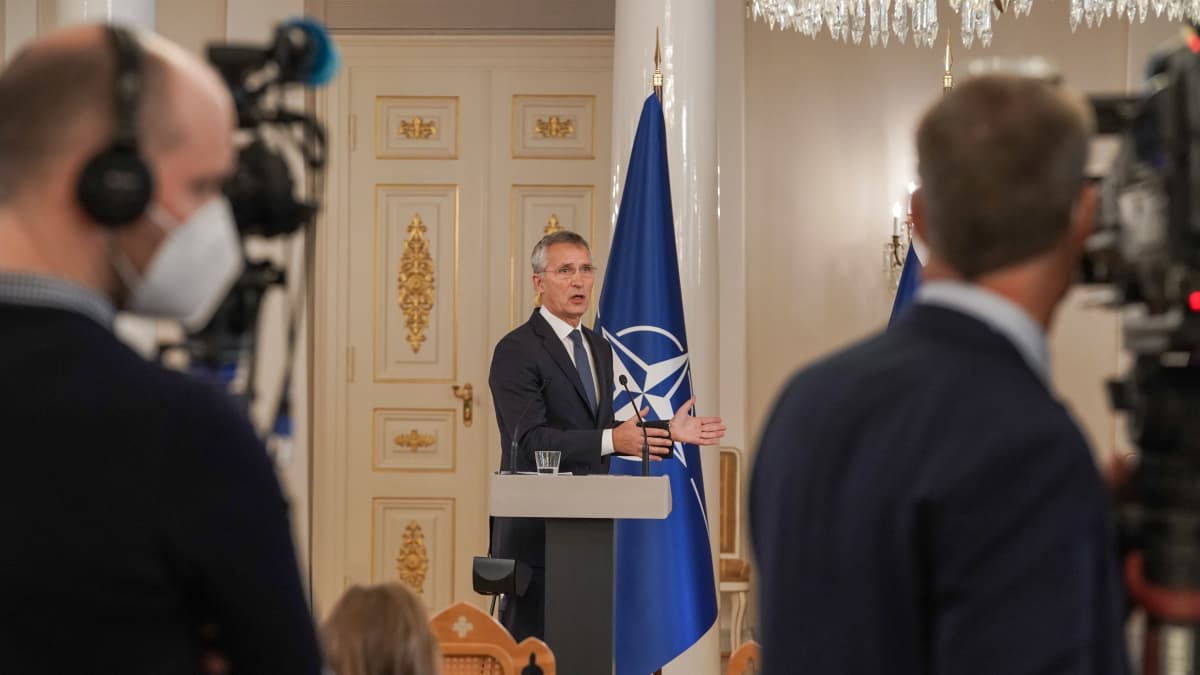 Naton pääsihteerin Jens Stoltenberg.
