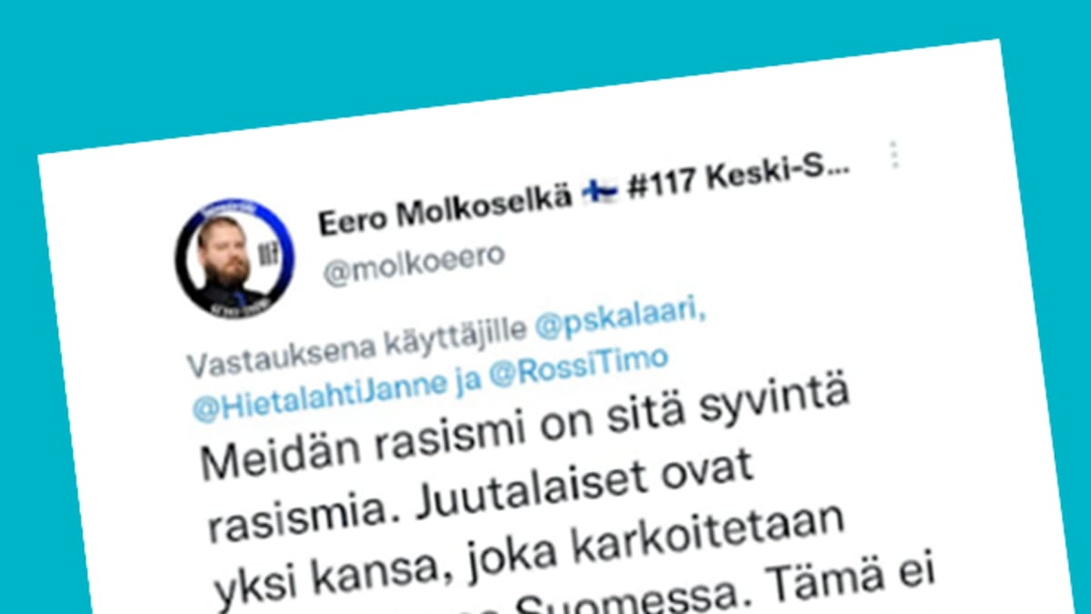 Eero Molkoselän juutalaisvastainen kommentti.