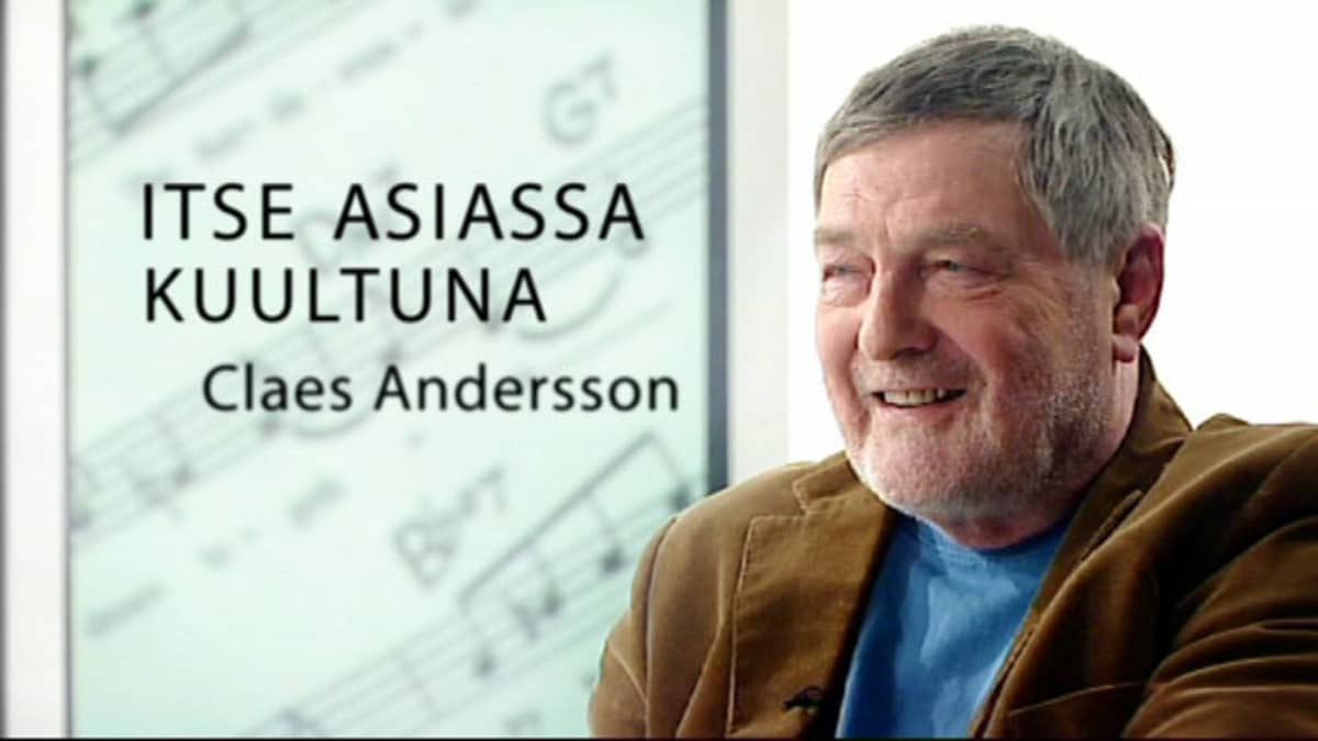 Claes Andersson haastattelussa.