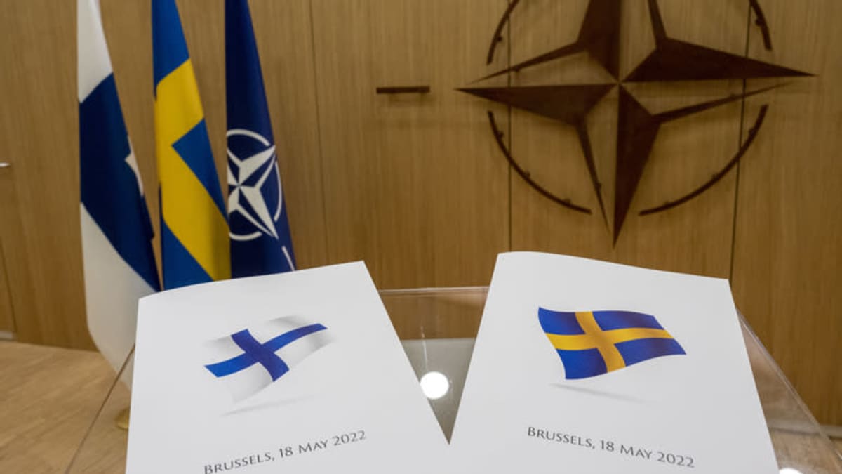 Finlands och Sveriges ansökan om Natomedlemskap