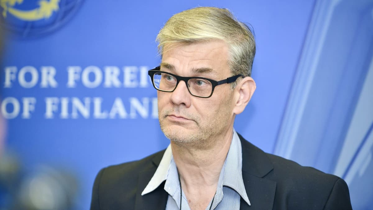 Ulkoministeriön konsulipäällikkö Pasi Tuominen.