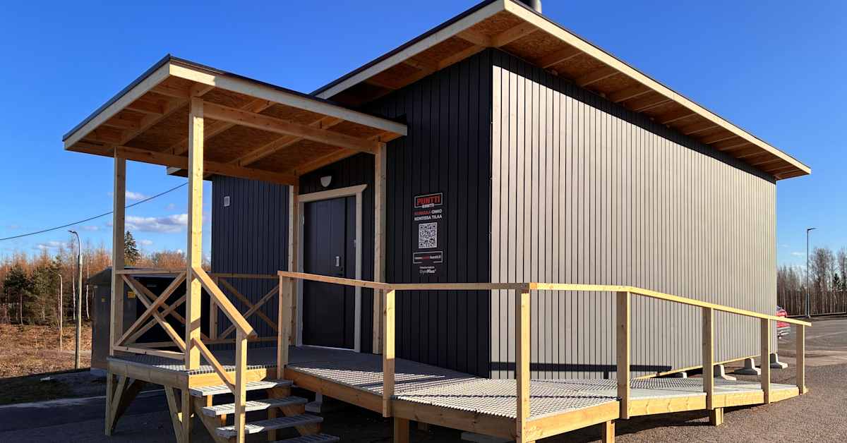 Kävisitkö salilla liikenneasemalla? Joroisissa se on nyt mahdollista