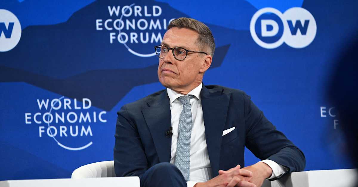 Стубб в Давосе: Война обернулась стратегической неудачей для Путина