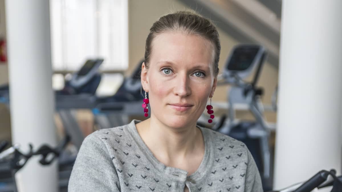 Fysioterapeutti, väitöskirjatutkija Riikka Holopainen, Jyväskylän yliopisto.