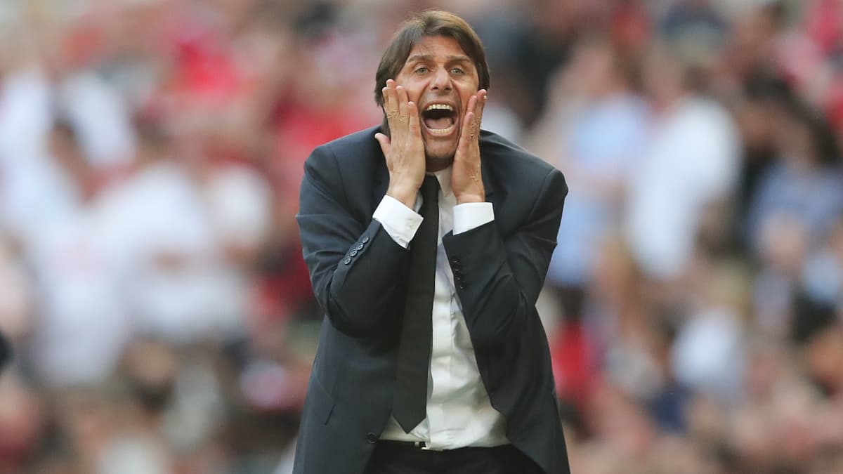 Antonio Conte har skrikit klart på Chelseas sidlinje.