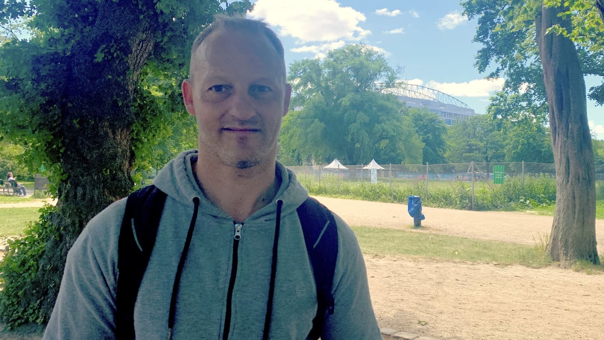 Thomas Flacks, tanskalainen jalkapallofanit 13.6.2021
