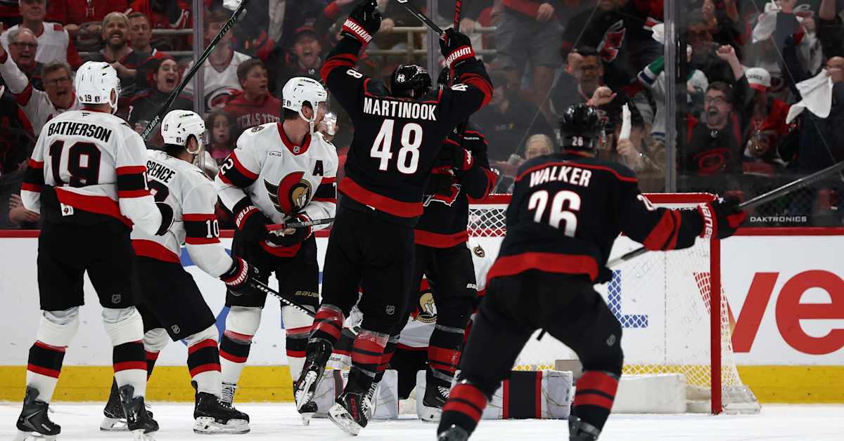 Carolinan ja Ottawan neljännessä kohtaamisessa nähtiin todella raju taklaus