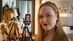 Emma Lehtovaara tekee Tiktok-videoita vaatteista, joita hän ei aio ostaa