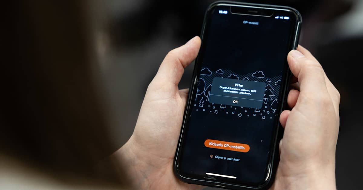 OP:n palveluissa huoltokatkoja pitkin viikonloppua