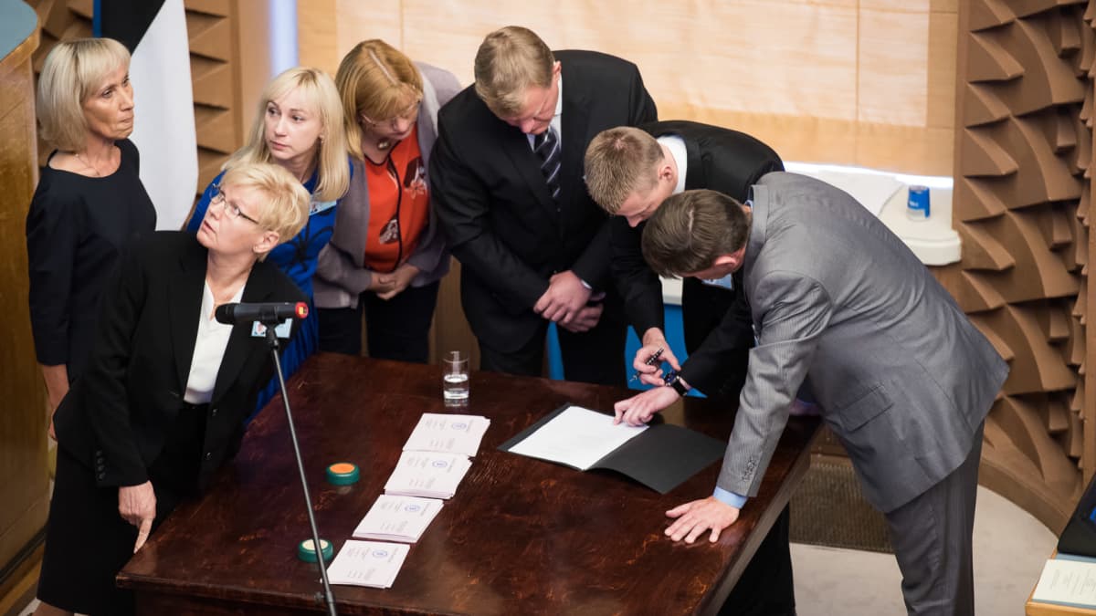 Äänestystuloksen tarkistus Viron presidentinvaalissa vuonna 2016