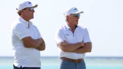 Phil Mickelson ja Greg Norman ovat olleet otsikoissa kehitteillä olevan ja Saudi-Arabian rahoittaman golfliigan vuoksi.