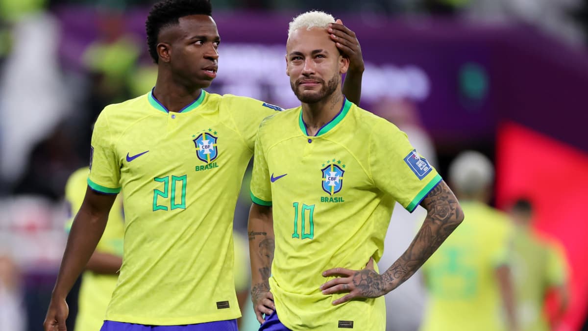 Vinicius Junior ja Neymar.