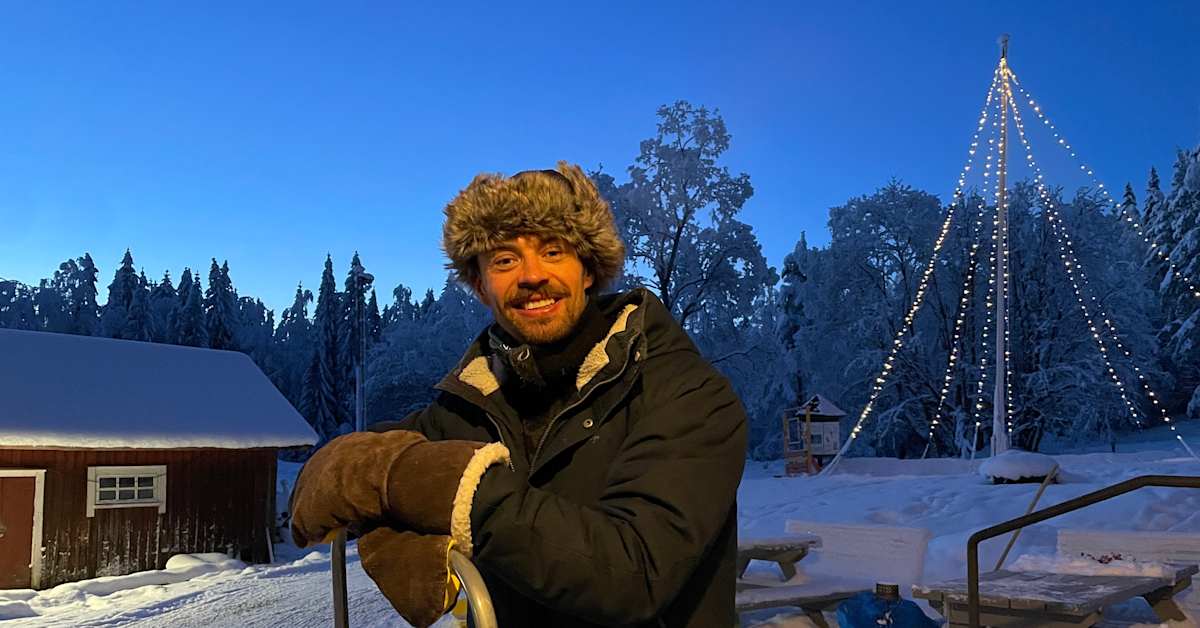 Hiihtäjä Perttu Hyvärinen järjesti talkoot Kuopiossa – lunta kolattiin latupohjalle