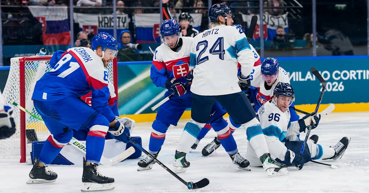 Jättefiasko i Lejonens OS-premiär – Slovakien skrällde stort