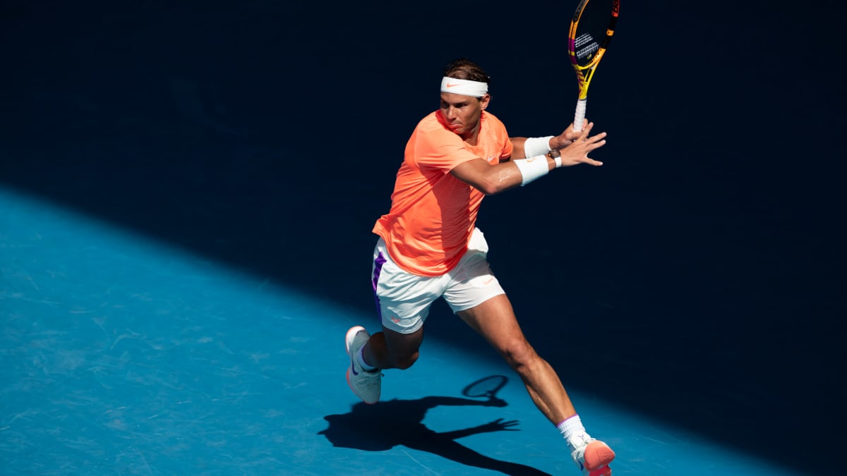 Rafael Nadal Australian avoimissa 2021.