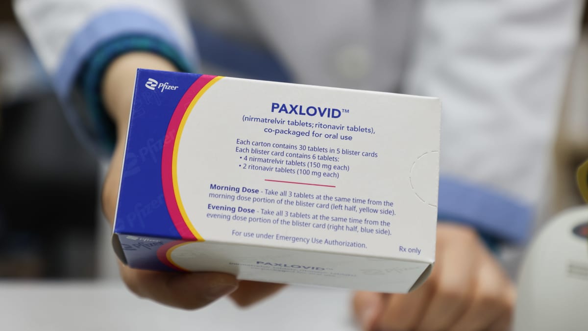 Paxlovid-lääke.
