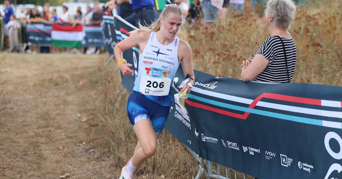 Inka Nurminen tog EM-brons i sprinten