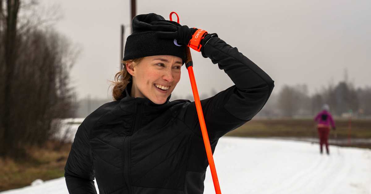 Sannah Nedergård tränade längdåkning i två år inför rollen i nya tv ...