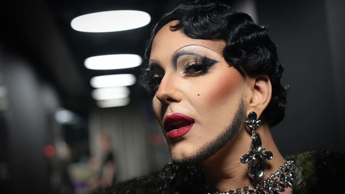 Espanjalainen drag-artisti Venedita Von Däsh. 