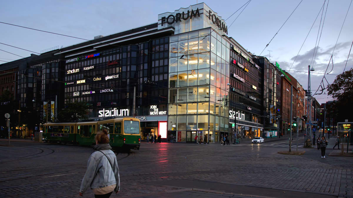 Forum Helsingin keskustassa.