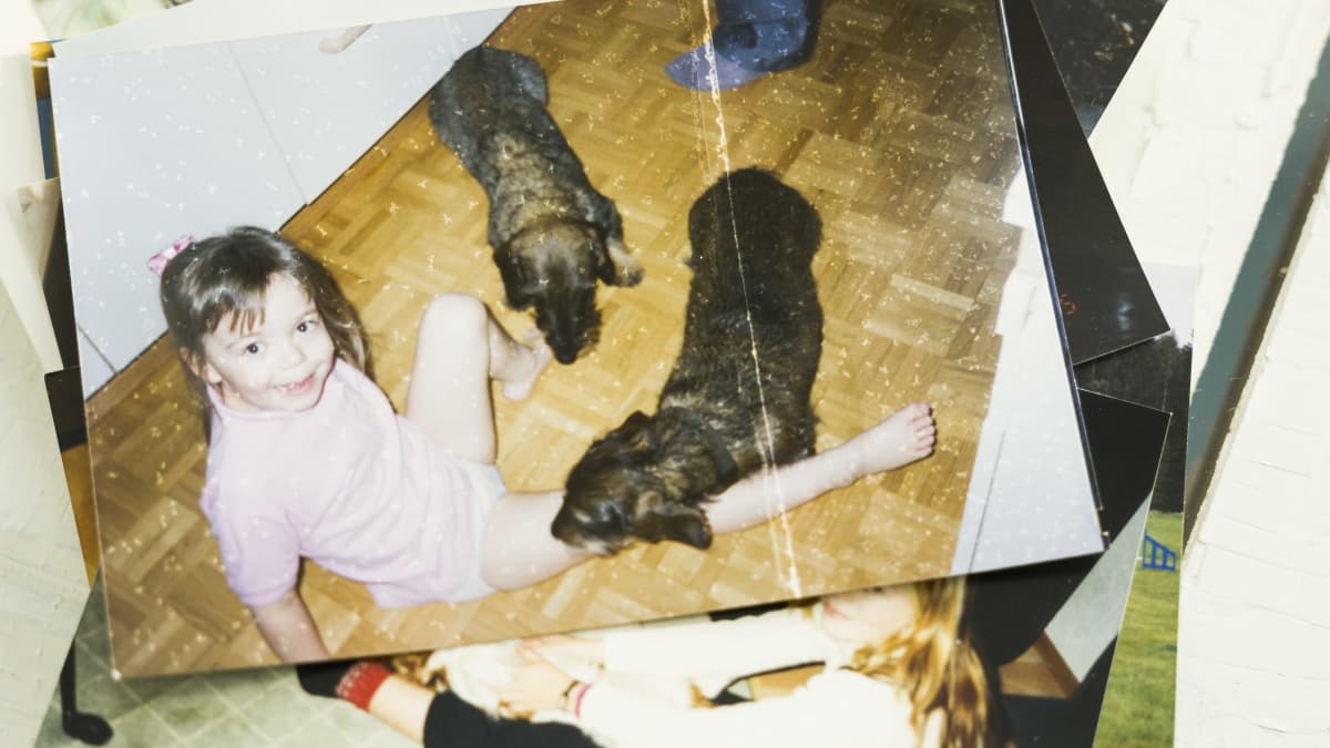 Jenna Lehtonen, yrittäjä ja kuvajournalisti on 14-vuotiaasta asti omistanut koiran.