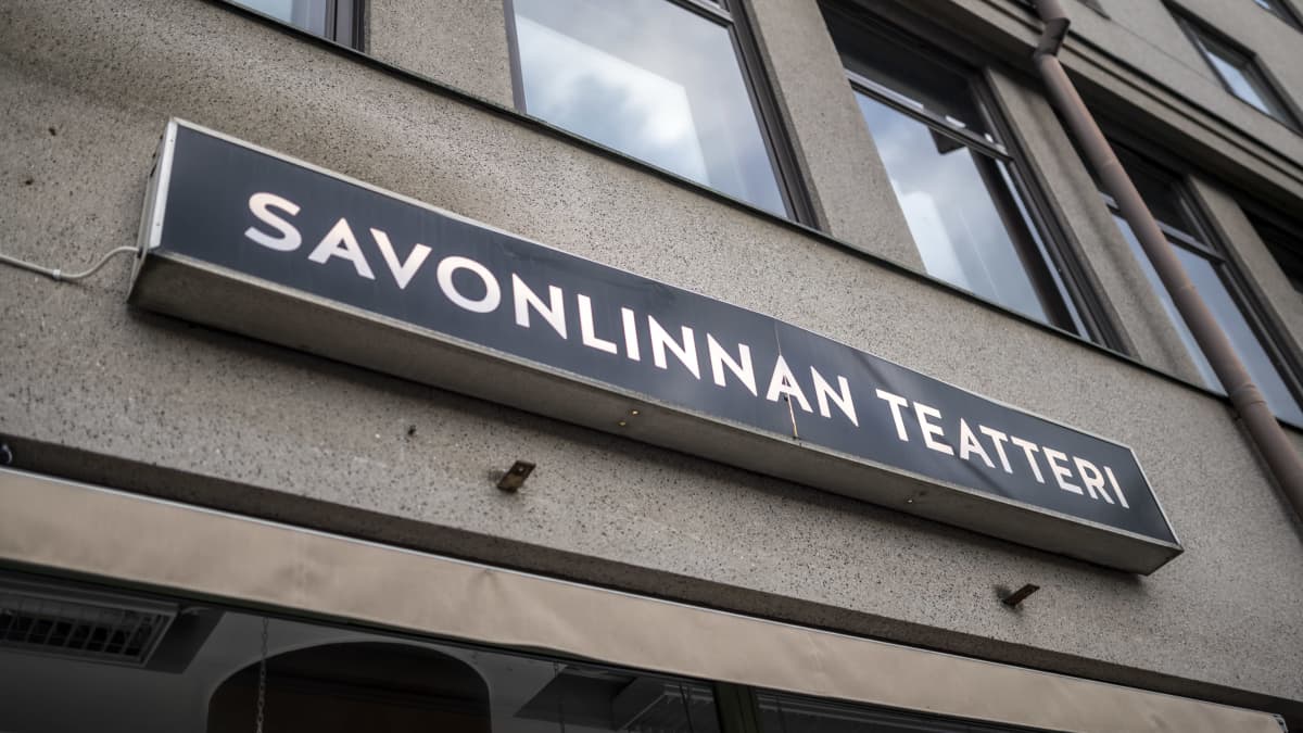 Savonlinnan teatterin kyltti