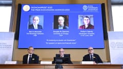 Taloustieteen Nobelpalkinnon saajat 2022.