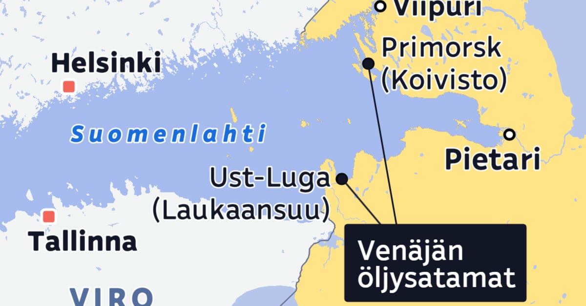 Venäjän Koiviston sataman öljynvienti näyttää pysähtyneen drooni-iskun jälkeen – tankkerit odottavat merellä