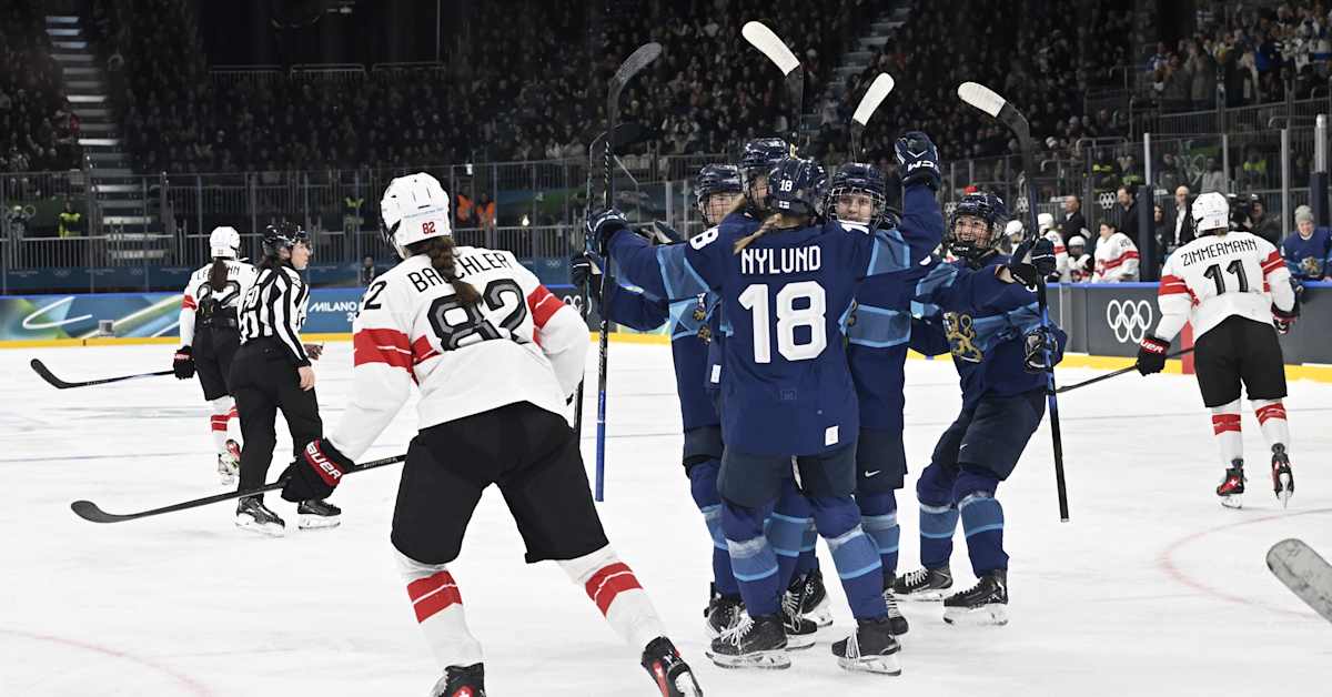 Damlejonen bröt måltorkan och besegrade Schweiz