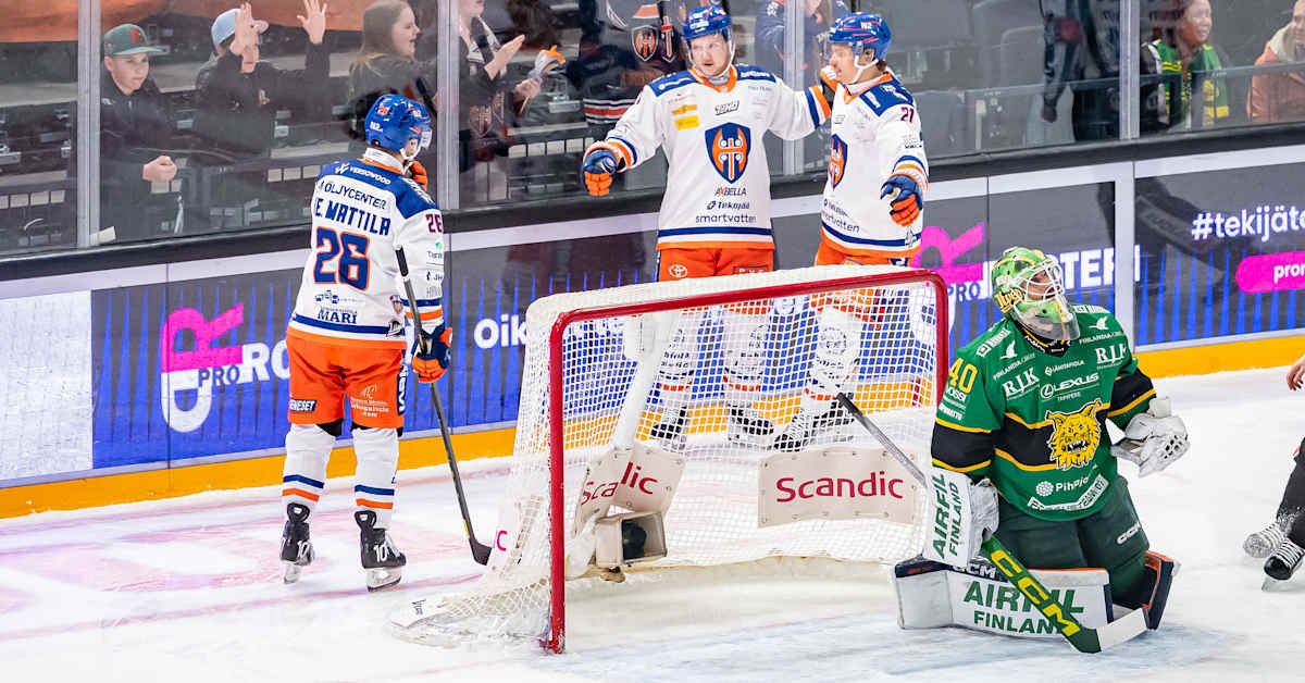 Blixtperiod avgjorde fjärde matchen – Tappara utjämnade semifinalserien mot Ilves