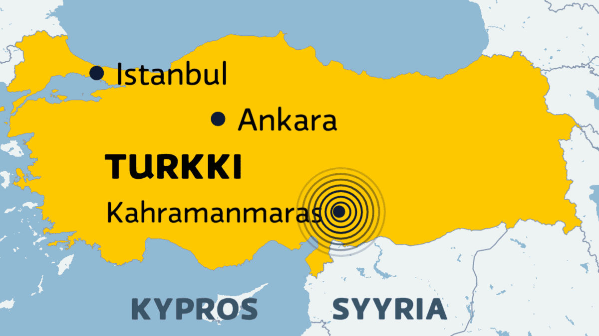 Top 39+ imagen turkin maanjäristys kartta