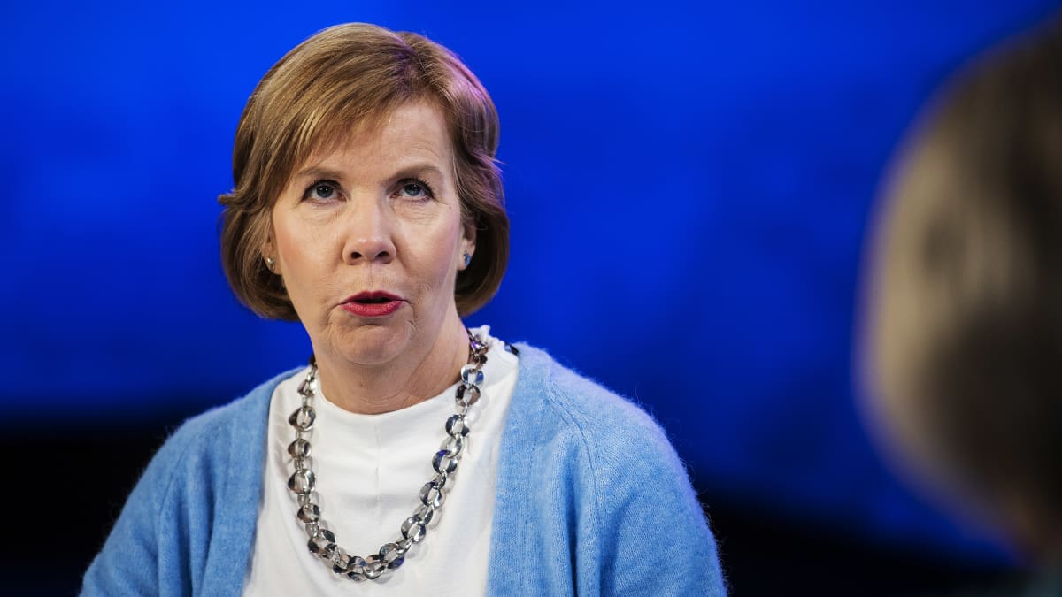 Anna-Maja Henriksson vieraili Ylen Ykkösaamussa lauantaina 27. helmikuuta.