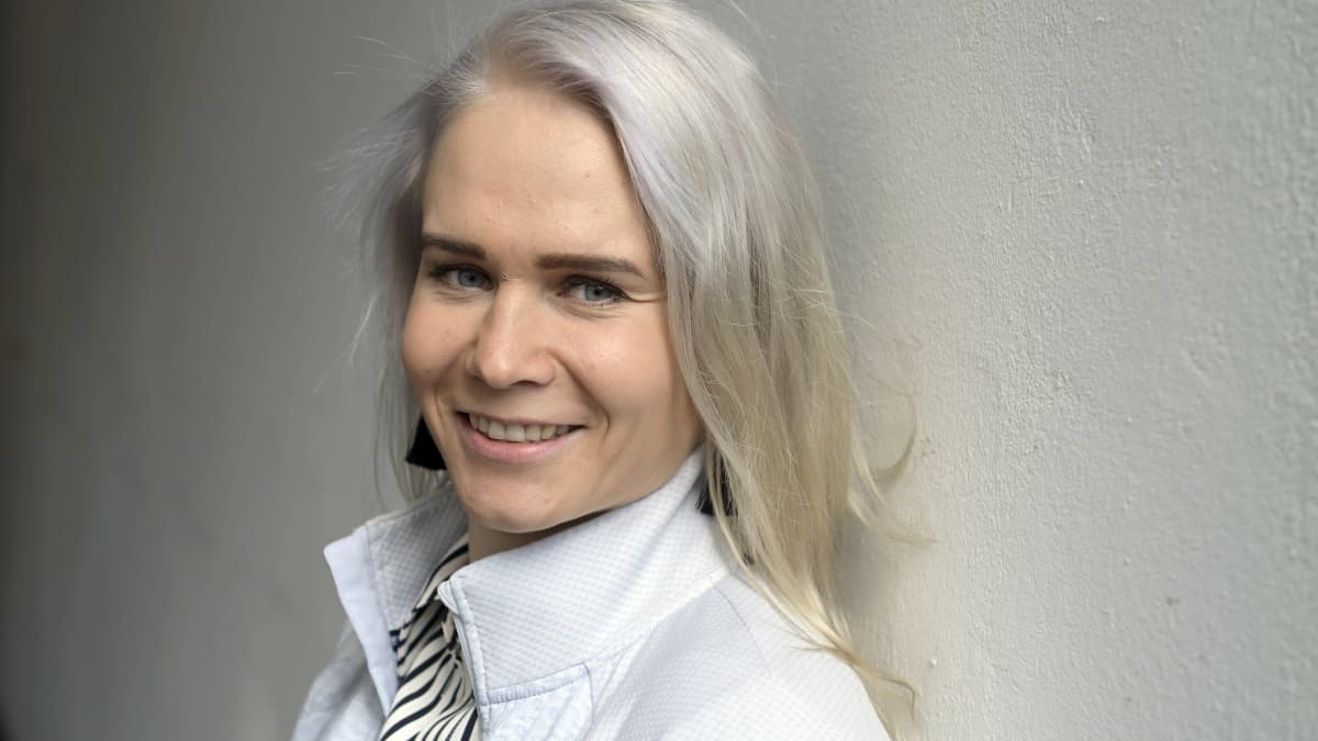 Painuransa lopettanut Petra Olli Helsingissä 6. lokakuuta 2021.