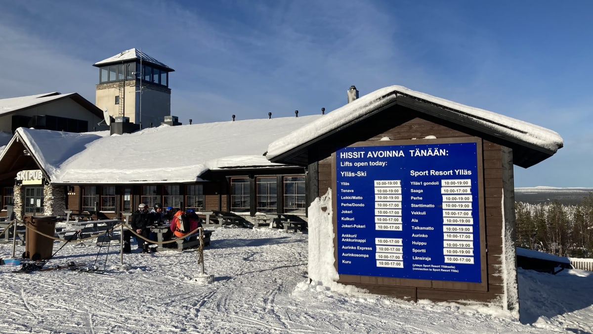 Ylläksen hiihtokeskuksen kahvila