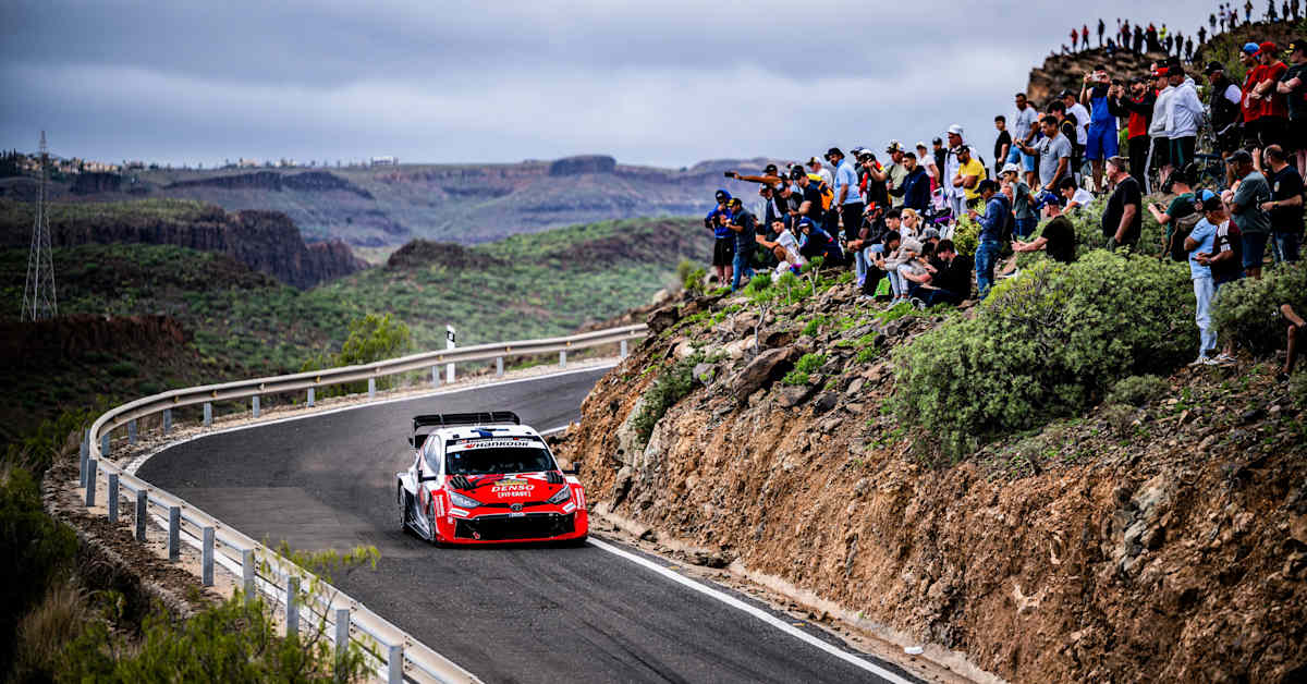 Sekundstrid om segern på Gran Canaria – Sami Pajari fortsatt fyra i VM-rallyt