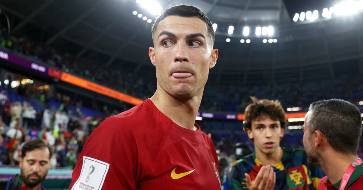 Katso, kuinka Cristiano Ronaldo rähjäsi omilleen – Ghanan päävalmentaja tyrmistyi supertähden kohumaalista: “Erityinen lahja tuomarilta”