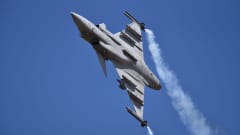  SAAB JAS 39 Gripen hävittäjäkone.